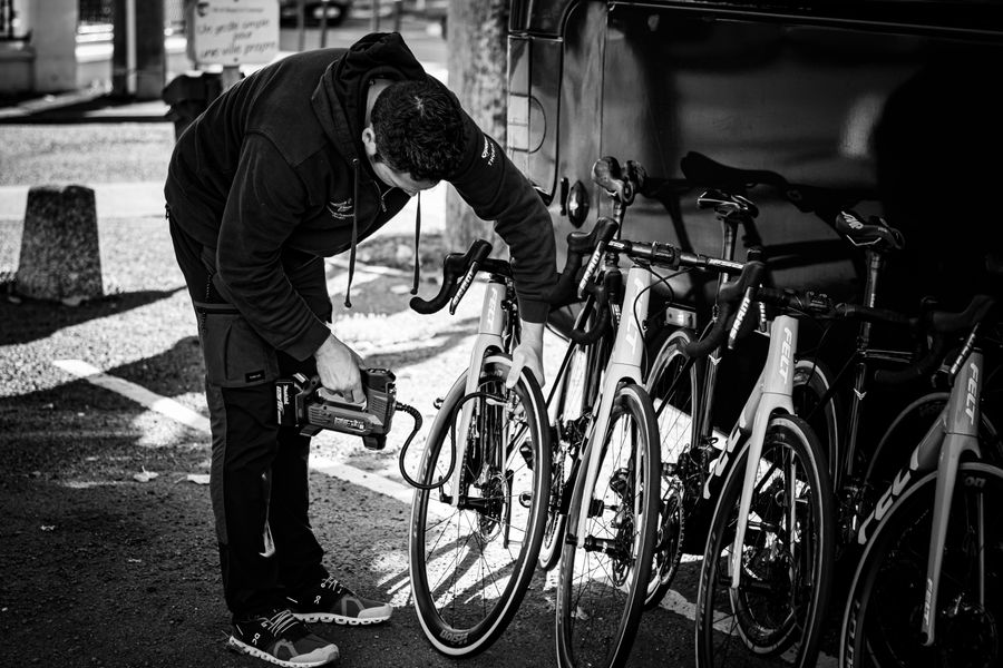 Revisión semanal de bicicletas de carretera