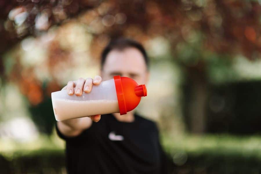 Batido de proteínas para deportistas