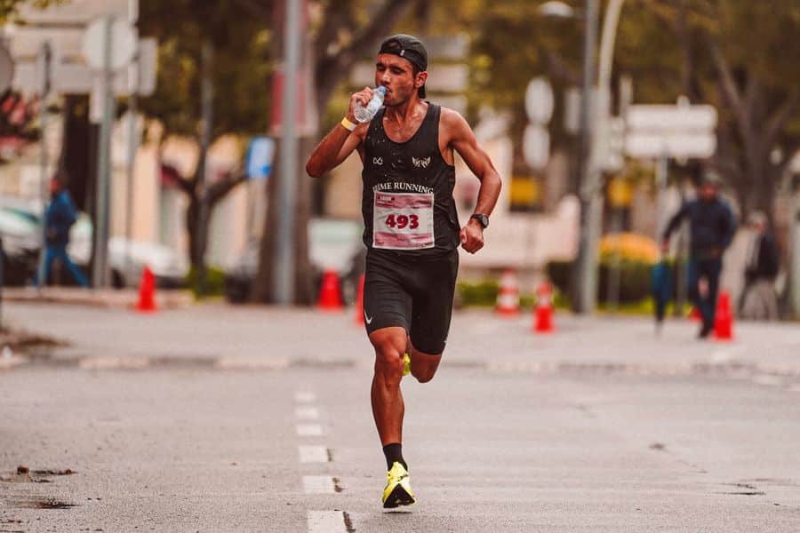 Hidratación en maratones deportivas