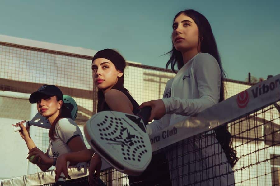jugadoras padel bagdad 2 Jugadoras de pádel en Bagdad